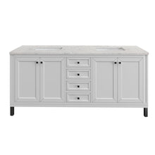 Load image into Gallery viewer, Bathroom Vanities Outlet Atlanta Renovate for LessPart: Chicago Knobs and Legs Set for V72&quot; in Matte Black