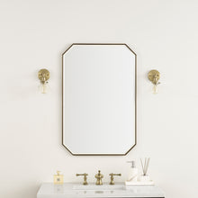 Load image into Gallery viewer, Rohe 24&quot; Mirror, Champagne Brass