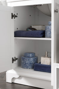 Bathroom Vanities Outlet Atlanta Renovate for LessDe Soto 72" Double Vanity, Bright White w/ 3 CM Classic White Quartz Top