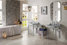 Load image into Gallery viewer, Wellington 24&quot; Single Console Single Sink w/ Chrome Finish Stand James Martin