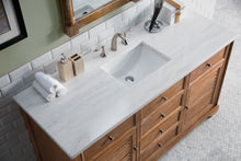 Load image into Gallery viewer, Savannah 60&quot; Driftwood Single Vanity w/ 3 CM Arctic Fall Solid Surface Top
