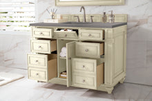 Load image into Gallery viewer, Bathroom Vanities Outlet Atlanta Renovate for LessBristol 48&quot; Single Vanity, Vintage Vanilla, w/ 3 CM Grey Expo Quartz Top