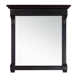 Brookfield 39.5" Mirror, Antique Black