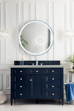 Load image into Gallery viewer, Brittany 48&quot; Victory Blue Single Vanity w/ 3 CM Eternal Serena Quartz Top