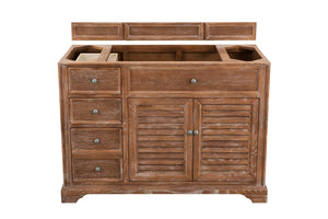 Savannah 48" Single Vanity Cabinet, Driftwood