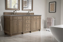 Load image into Gallery viewer, Bristol 72&quot; Double Vanity, Whitewashed Walnut, w/ 3 CM Grey Expo Quartz Top