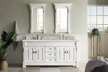 Load image into Gallery viewer, Brookfield 72&quot; Double Vanity, Bright White w/ 3 CM Eternal Serena Quartz Top