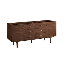 Load image into Gallery viewer, Amberly 72&quot; Double Vanity, Mid-Century Walnut