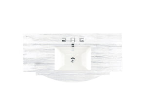 Bathroom Vanities Outlet Atlanta Renovate for Less46" Single Top, 3 CM Arctic Fall Solid Surface w/ Sink