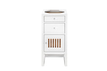 Load image into Gallery viewer, Athens 15&quot; Cabinet w/ Drawers &amp; Door, Glossy White