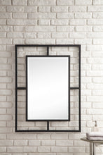 Load image into Gallery viewer, Boston 30&quot; Rectangular Mirror, Matte black