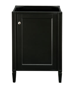 Britannia 24" Single Vanity Cabinet, Black Onyx