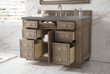 Load image into Gallery viewer, Bathroom Vanities Outlet Atlanta Renovate for LessBristol 48&quot; Single Vanity, Whitewashed Walnut, w/ 3 CM Grey Expo Quartz Top