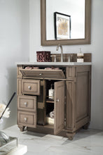 Load image into Gallery viewer, Bathroom Vanities Outlet Atlanta Renovate for LessBristol 30&quot; Single Vanity, Whitewashed Walnut, w/ 3 CM Eternal Jasmine Pearl Quartz Top