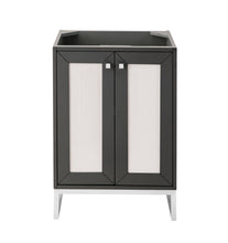 Load image into Gallery viewer, Bathroom Vanities Outlet Atlanta Renovate for LessChianti 24&quot; Single Vanity Cabinet, Mineral Grey, Brushed Nickel