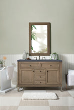 Load image into Gallery viewer, Chicago 48&quot; Single Vanity, Whitewashed Walnut w/ 3 CM Charcoal Soapstone Quartz Top