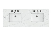 Load image into Gallery viewer, Bathroom Vanities Outlet Atlanta Renovate for Less60&quot; Double Top, 3 CM Ethereal Noctis Quartz w/ Sink