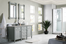 Load image into Gallery viewer, Brittany 60&quot; Urban Gray Double Vanity w/ 3 CM Eternal Serena Quartz Top