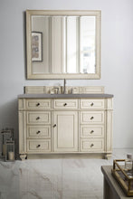 Load image into Gallery viewer, Bristol 48&quot; Single Vanity, Vintage Vanilla, w/ 3 CM Grey Expo Quartz Top