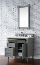 Load image into Gallery viewer, Brittany 36&quot; Urban Gray Single Vanity w/ 3 CM Eternal Marfil Quartz Top