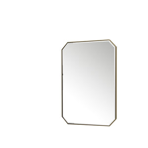 Bathroom Vanities Outlet Atlanta Renovate for LessRohe 30" Octagon Mirror, Champagne Brass