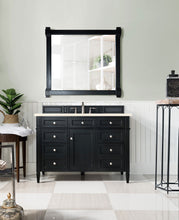 Load image into Gallery viewer, Brittany 48&quot; Black Onyx Single Vanity w/ 3 CM Eternal Marfil Quartz Top