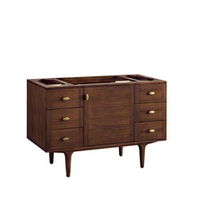 Load image into Gallery viewer, Amberly 48&quot; Single Vanity, Mid-Century Walnut