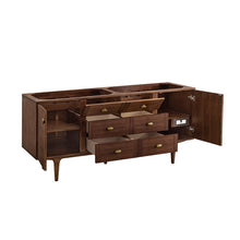Load image into Gallery viewer, Amberly 72&quot; Double Vanity, Mid-Century Walnut