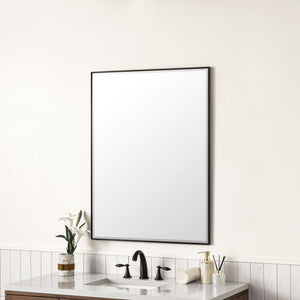 Rohe 30" Mirror, Matte Black