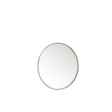 Load image into Gallery viewer, Rohe 30&quot; Round Mirror, Champagne Brass