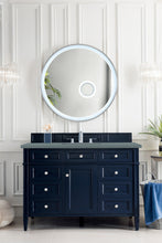 Load image into Gallery viewer, Brittany 48&quot; Victory Blue Single Vanity w/ 3 CM Cala Blue Quartz Top