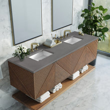 Load image into Gallery viewer, Bathroom Vanities Outlet Atlanta Renovate for LessMarcello 72&quot; Double Vanity, Chestnut w/ 3CM Grey Expo Top