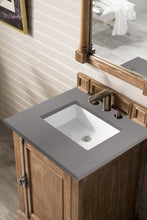 Load image into Gallery viewer, Providence 26&quot; Single Vanity Cabinet, Driftwood, w/ 3 CM Grey Expo Quartz Top