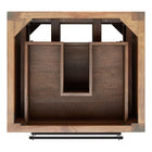 24" Maysville Vanity Base in Gray Wash -All Wood-