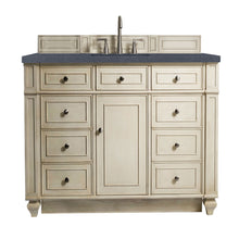 Load image into Gallery viewer, Bristol 48&quot; Single Vanity, Vintage Vanilla, w/ 3 CM Charcoal Soapstone Quartz Top