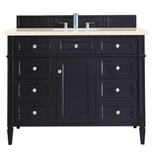 Load image into Gallery viewer, Brittany 48&quot; Victory Blue Single Vanity w/ 3 CM Eternal Marfil Quartz Top
