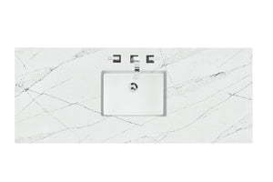 Bathroom Vanities Outlet Atlanta Renovate for Less60" Single Top, 3 CM Ethereal Noctis Quartz w/ Sink