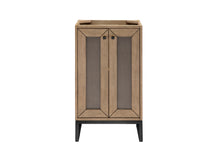 Load image into Gallery viewer, Bathroom Vanities Outlet Atlanta Renovate for LessChianti 20&quot; Single Vanity Cabinet, Whitewashed Walnut, Matte Black