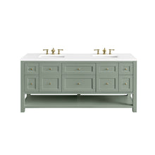 Load image into Gallery viewer, Breckenridge 72&quot; Double Vanity, Smokey Celadon