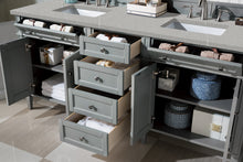 Load image into Gallery viewer, Brittany 72&quot; Urban Gray Double Vanity w/ 3 CM Eternal Serena Quartz Top