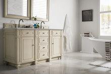 Load image into Gallery viewer, Bristol 60&quot; Double Vanity, Vintage Vanilla, w/ 3 CM Eternal Serena Quartz Top