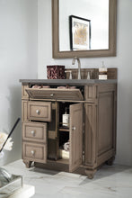 Load image into Gallery viewer, Bathroom Vanities Outlet Atlanta Renovate for LessBristol 30&quot; Single Vanity, Whitewashed Walnut, w/ 3 CM Grey Expo Quartz Top