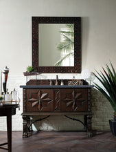 Load image into Gallery viewer, Balmoral 48&quot; Single Vanity Cabinet, Antique Walnut, w/ 3 CM Charcoal Soapstone Quartz Top