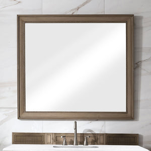 Bathroom Vanities Outlet Atlanta Renovate for LessBristol 44" Rectangular Mirror, White Washed Walnut