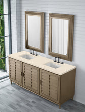 Load image into Gallery viewer, Portland 72&quot; Double Vanity Whitewashed Walnut, w/ 3 CM Eternal Marfil Quartz Top
