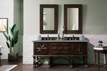 Load image into Gallery viewer, Balmoral 72&quot; Double Vanity Cabinet, Antique Walnut, w/ 3 CM Grey Expo Quartz Top