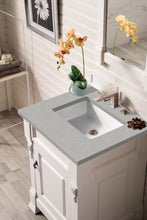 Load image into Gallery viewer, Brookfield 26&quot; Single Vanity, Bright White w/ 3 CM Eternal Serena Quartz Top