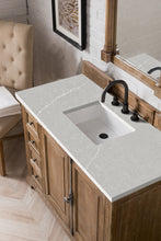Load image into Gallery viewer, Providence 48&quot; Single Vanity Cabinet, Driftwood, w/ 3 CM Eternal Serena Quartz Top