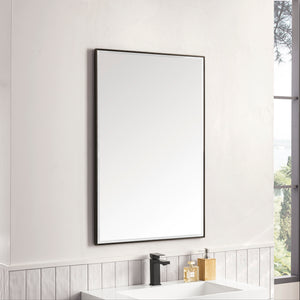 Bathroom Vanities Outlet Atlanta Renovate for LessRohe 26" Mirror, Matte Black