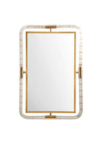 Load image into Gallery viewer, South Beach 30&quot; Mirror, Polished Gold and Lucite